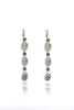 Image of Etienne Aigner Place Vendome Tri-Color Stone Drop Earrings