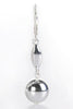 Image of Etienne Aigner Silver Tone Mix Drop Earrings