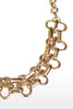 Image of Etienne Aigner Belle Links 18" Gold Bridle Collar