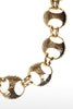 Image of Etienne Aigner Chelsea Gold 18" Bridle Stamped metal Collar